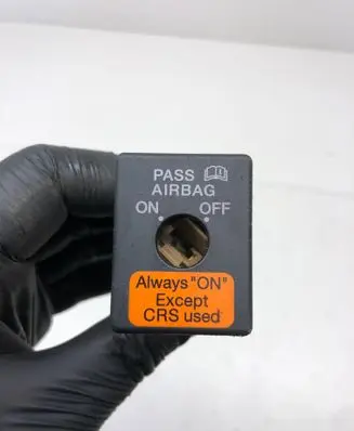Mazda 6 Passenger airbag on/off switch