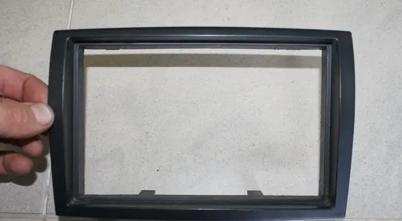 Fiat Ducato Radio/GPS head unit trim 2DIN