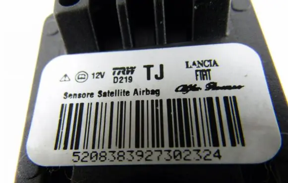 Fiat Panda III Airbag deployment crash/impact sensor