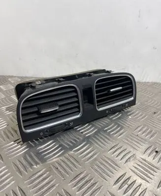 Volkswagen Golf VI Dash center air vent grill 5K0815736D