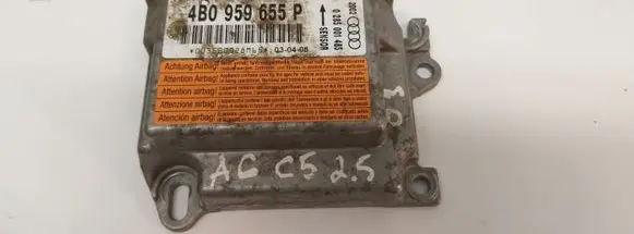 Audi A6 S6 C5 4B Airbag control unit/module 4B0959655P