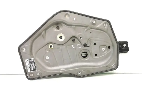 Rear window lifting mechanism without motor