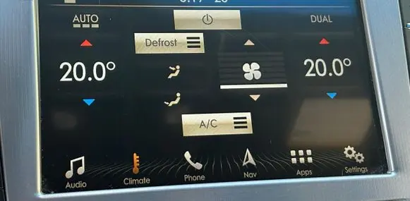 Lincoln MKZ II Screen/display/small screen HP5T-14G370-GCE