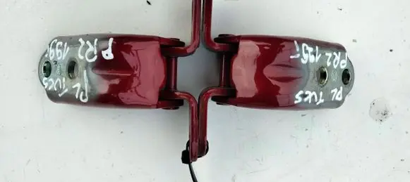 Front door hinge set