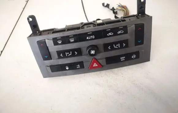 Peugeot 407 Climate control unit 96573322yw