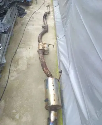 Toyota Celica T200 Middle muffler/silencer 