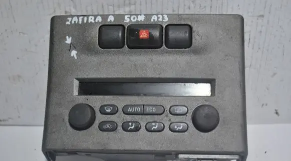 Opel Zafira A Climate control unit 013140985