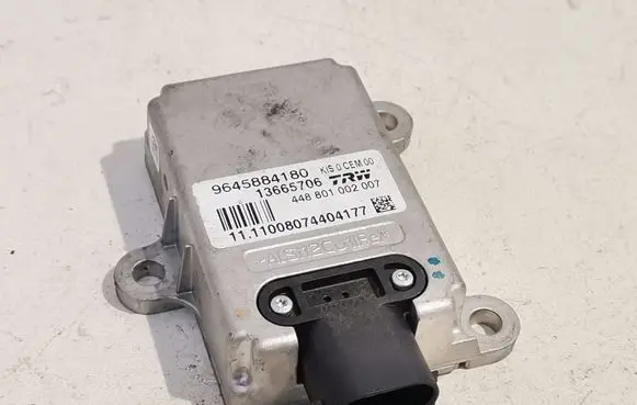 Peugeot 407 ESP acceleration yaw rate sensor 9645884180 13665706