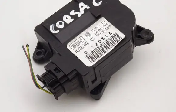 Opel Corsa C Air flap motor/actuator 030893Z 100-0018-01-0 1000018010