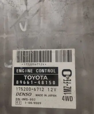 Lexus RX 300 Engine control unit/module 1752006712