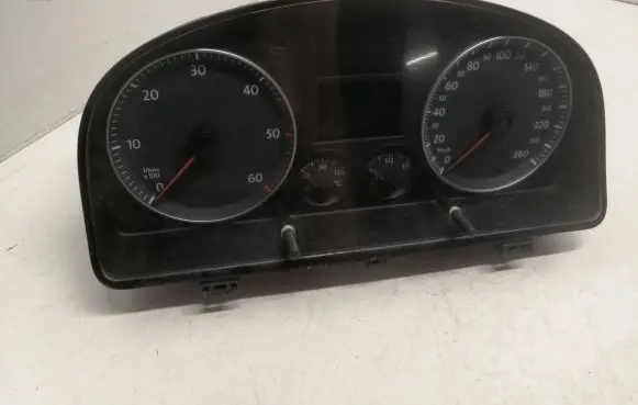 Volkswagen Touran I Speedometer (instrument cluster) 1T0920861AX B122