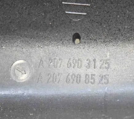 Mercedes-Benz E A207 (A) pillar trim