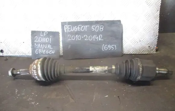 Peugeot 508 Front shock absorber with coil spring