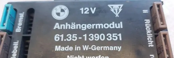 BMW 7 E32 Comfort/convenience module 61351390351