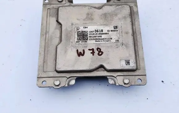 Opel Vivaro Engine control unit/module ECU 12673618 401287396 1310101000000X