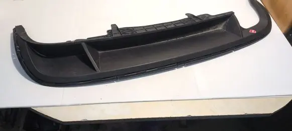 Volkswagen PASSAT B7 Rear bumper lower part trim 3AF807521A