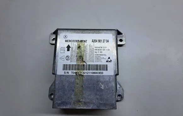 Mercedes-Benz C W204 Airbag control unit/module 5WK44739 A2049012704