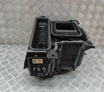 Interior heater climate box assembly