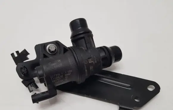 Coolant heater control valve