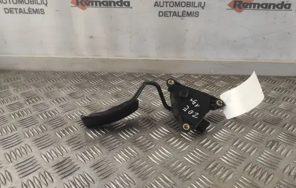 Accelerator throttle pedal