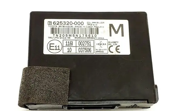 Toyota Auris E180 Immobilizer control unit/module 8978002130 625320000