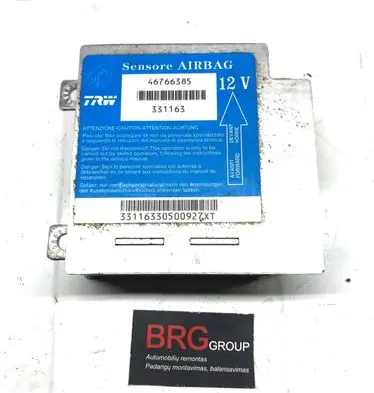 Fiat Punto (188) Airbag control unit/module 46766385 331163 331163305099XX