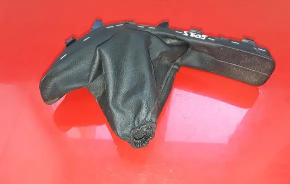 Skoda Octavia Mk3 (5E) Handbrake lever cover (leather/fabric) 5E0711457C