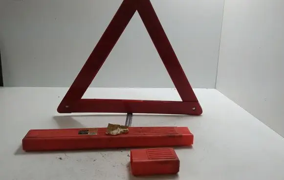 Emergency warning sign