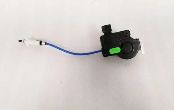 Fuel tank cap lock motor