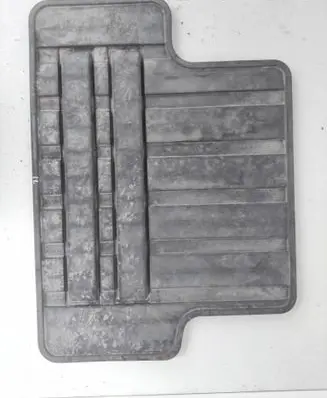 Nissan Qashqai Rear floor mat KE748JD089 KE758JD089