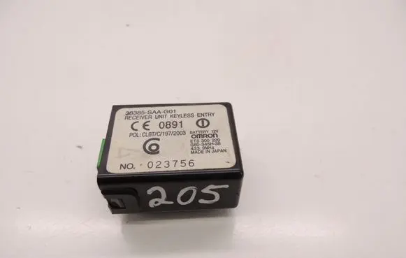 Honda Jazz Immobilizer control unit/module 38385SAAG01 D205