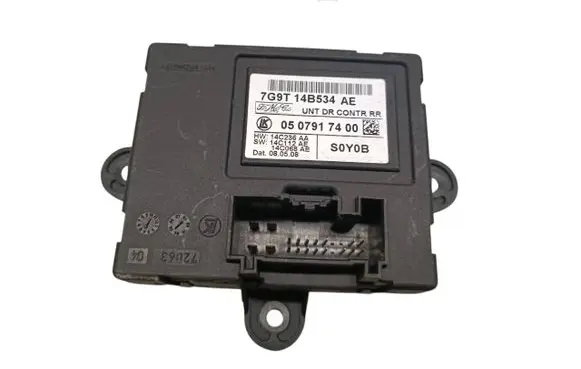 Ford S-MAX Door control unit/module 7G9T14B534AE 0507917400