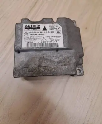 Citroen C4 I Airbag control unit/module 9653493780 603726100
