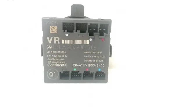 Mercedes-Benz C W204 Door control unit/module A2049001506