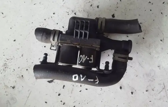 Coolant heater control valve