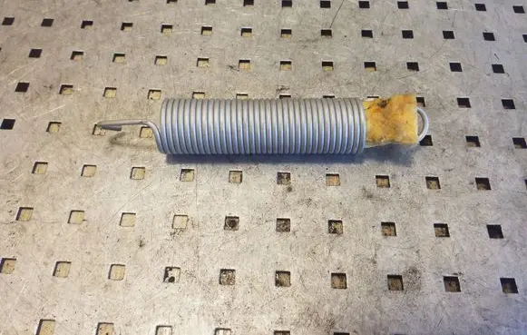 Jaguar XF X260 Tailgate/trunk/boot tension spring 