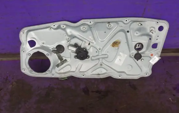 Front door window regulator with motor