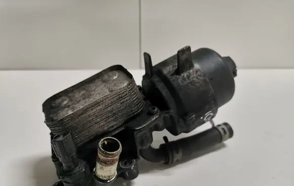 Oil filter mounting bracket
