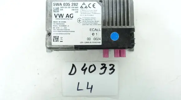 Volkswagen Golf VII Gateway control module 5NA035282