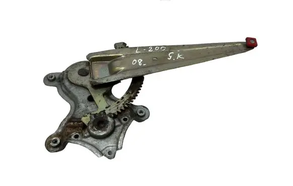 Mitsubishi L200 Rear window lifting mechanism without motor
