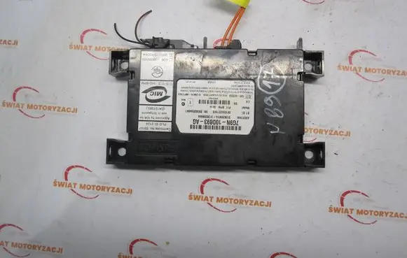 Jaguar XF X250 Bluetooth control unit module 7G9N10D893AG