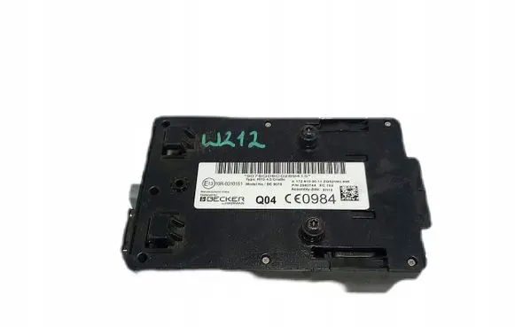 Mercedes-Benz E W212 GPS navigation control unit/module A1728100011