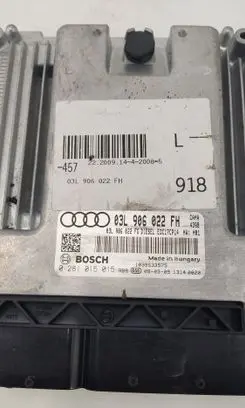 Audi A6 S6 C6 4F Engine control unit/module 03L906022FG 03L906022FH 0281015015