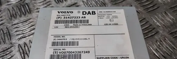 Volvo S60 Antenna control unit 31427223AB