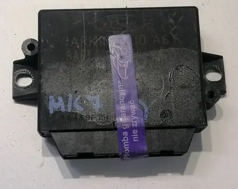 Ford Fiesta ESP acceleration yaw rate sensor 8A6T151850AD 604068F025
