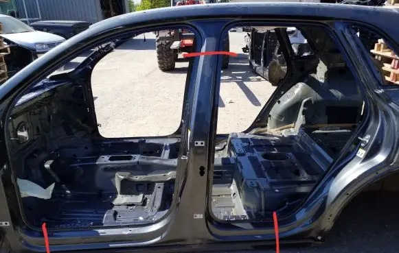 Audi Q3 F3 Pillar (middle) 