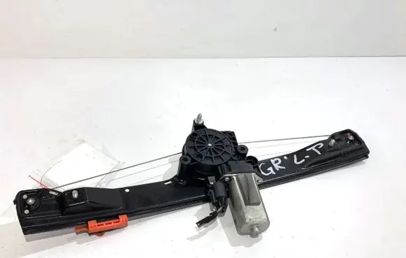 Front door window regulator with motor