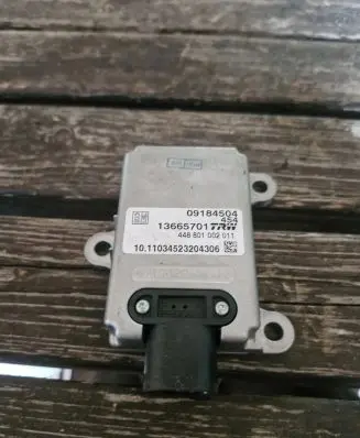Opel Vectra C ESP acceleration yaw rate sensor 09184504 13665701 448801002011