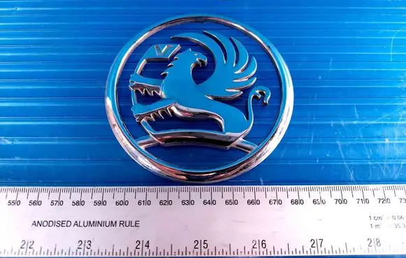 Opel Astra H Manufacturer badge logo/emblem 24467408 314100000