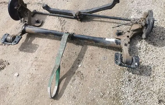 Rear axle beam